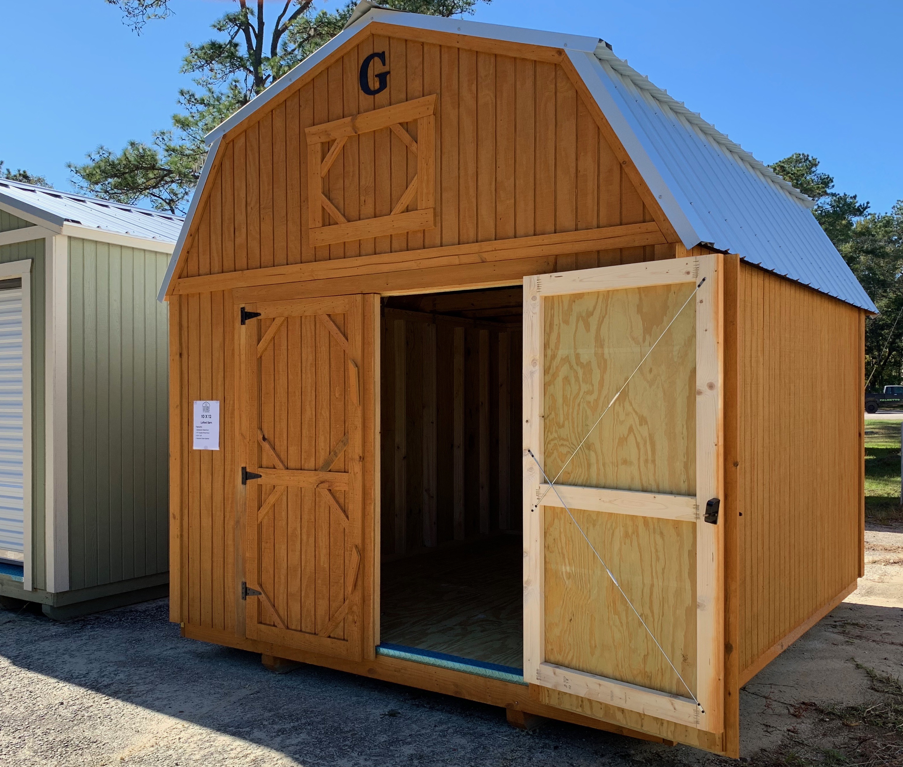 Lofted Barn Shed Near You | 10 x 12 Storage Buildling 