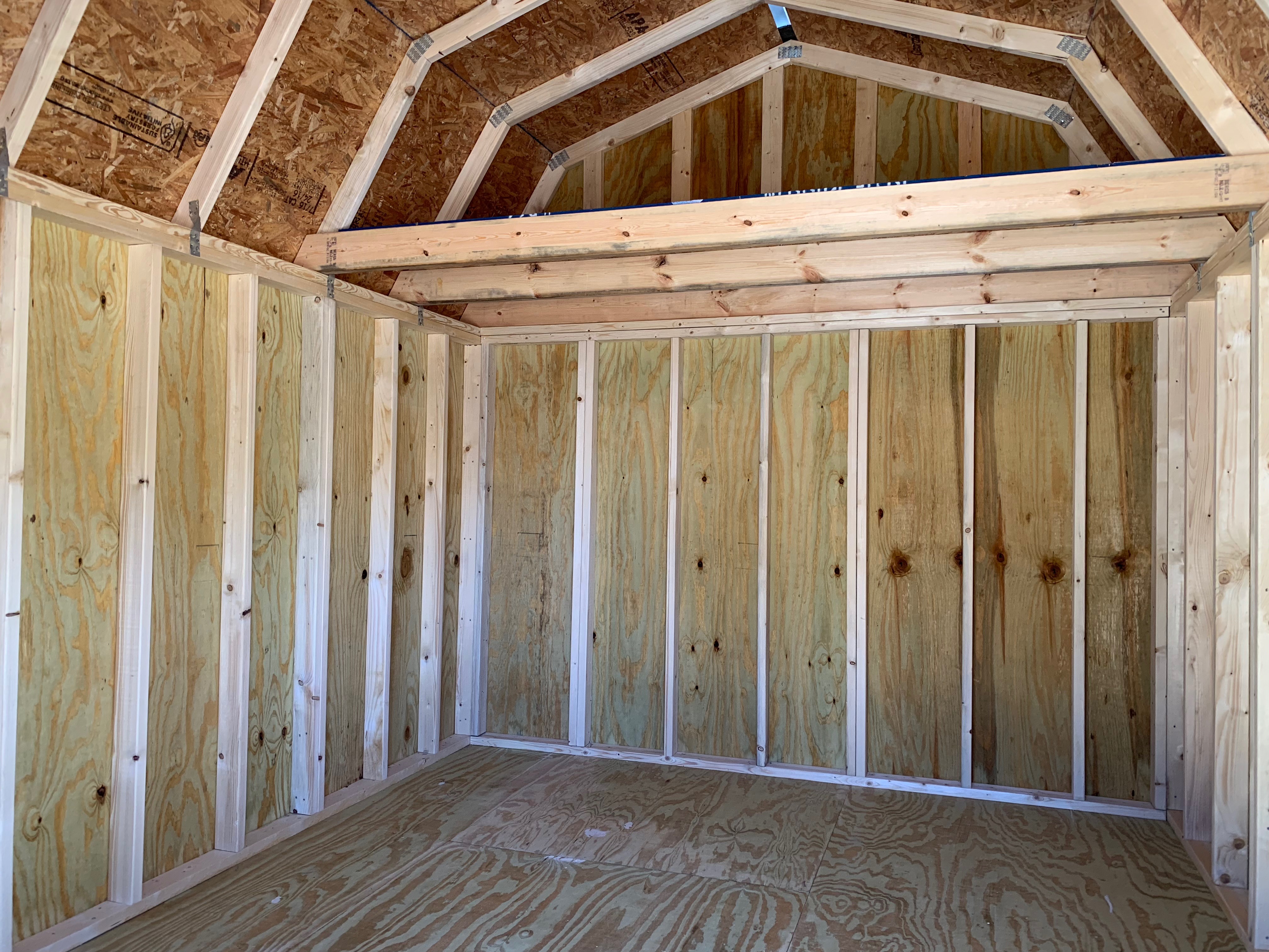 building a pre-cut wood shed - what to expect - home depot