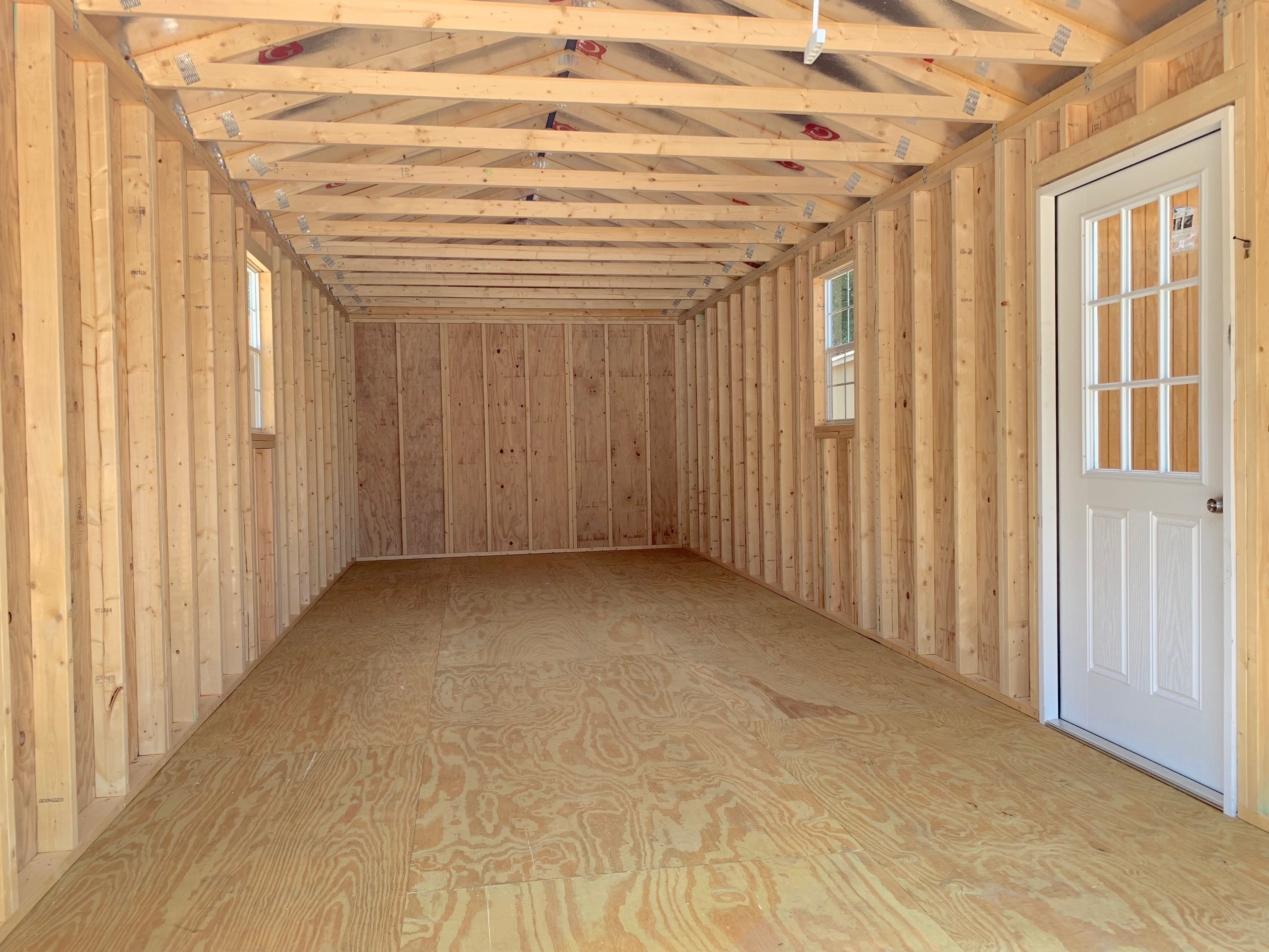 cabin style storage sheds 12x28 garage ravenel buildings