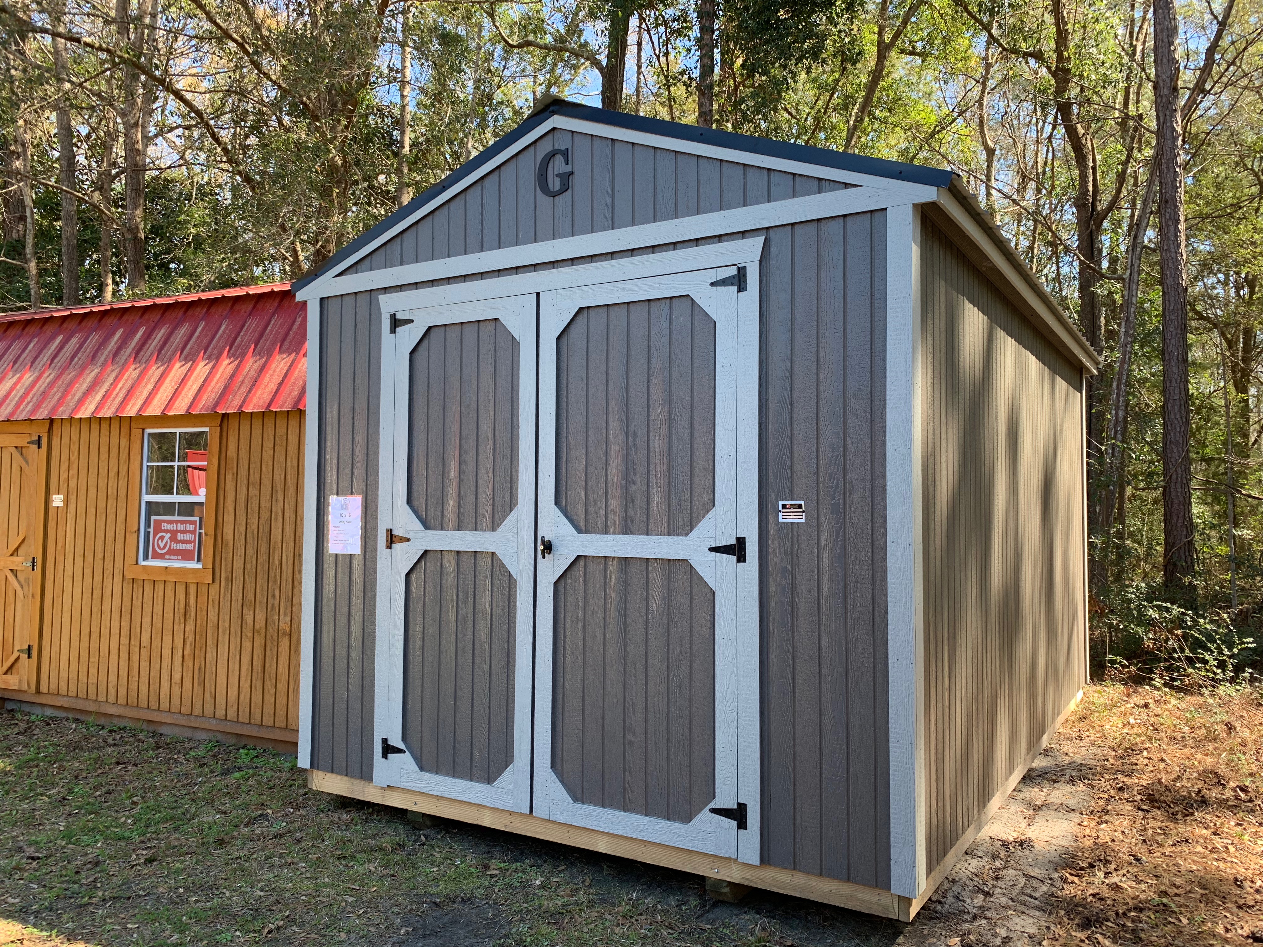 Wood storage sheds charleston sc | Graceland Portable Buildings Dealer  We Set Up in Your