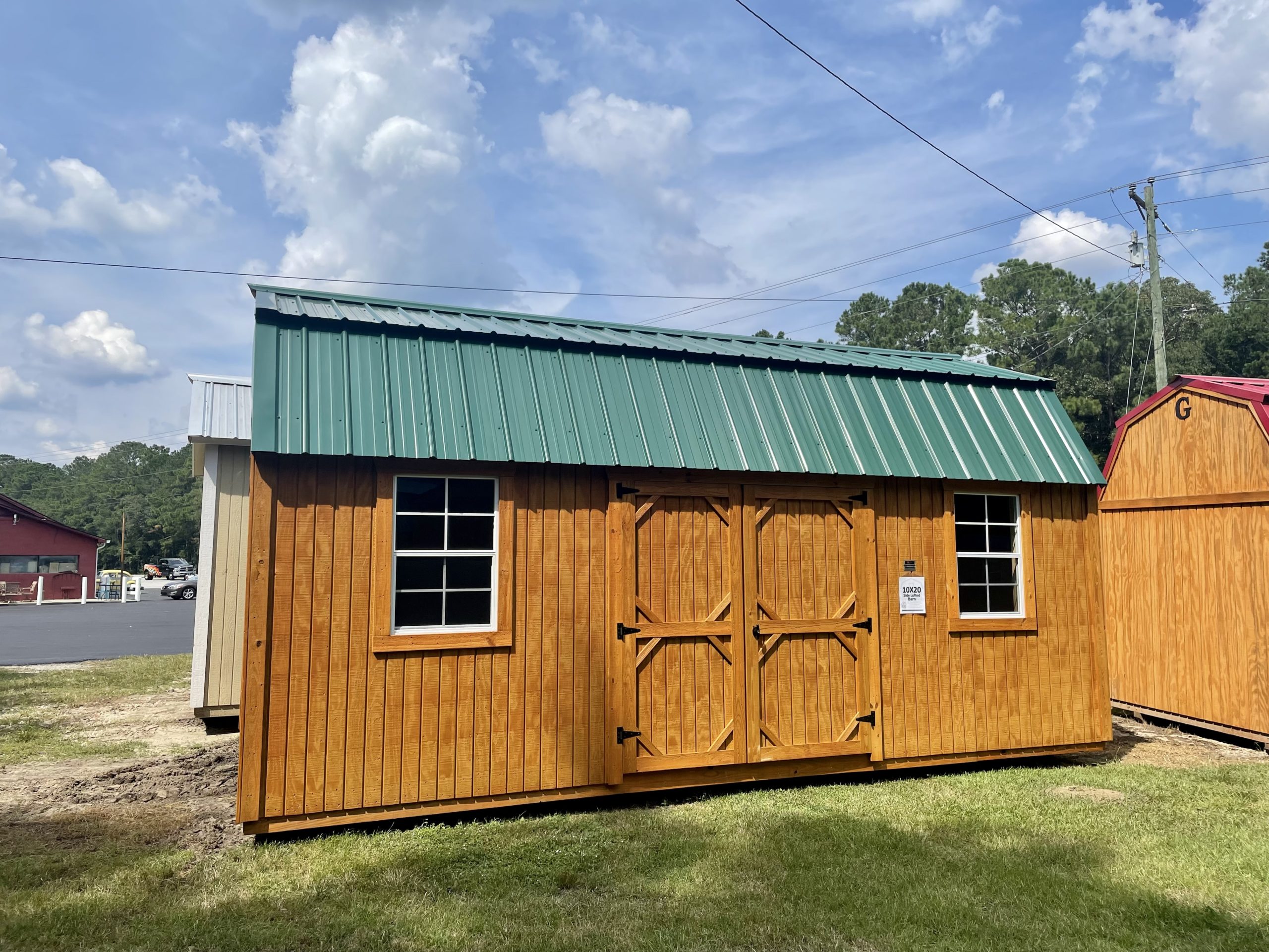 10×16 Side Lofted Barn