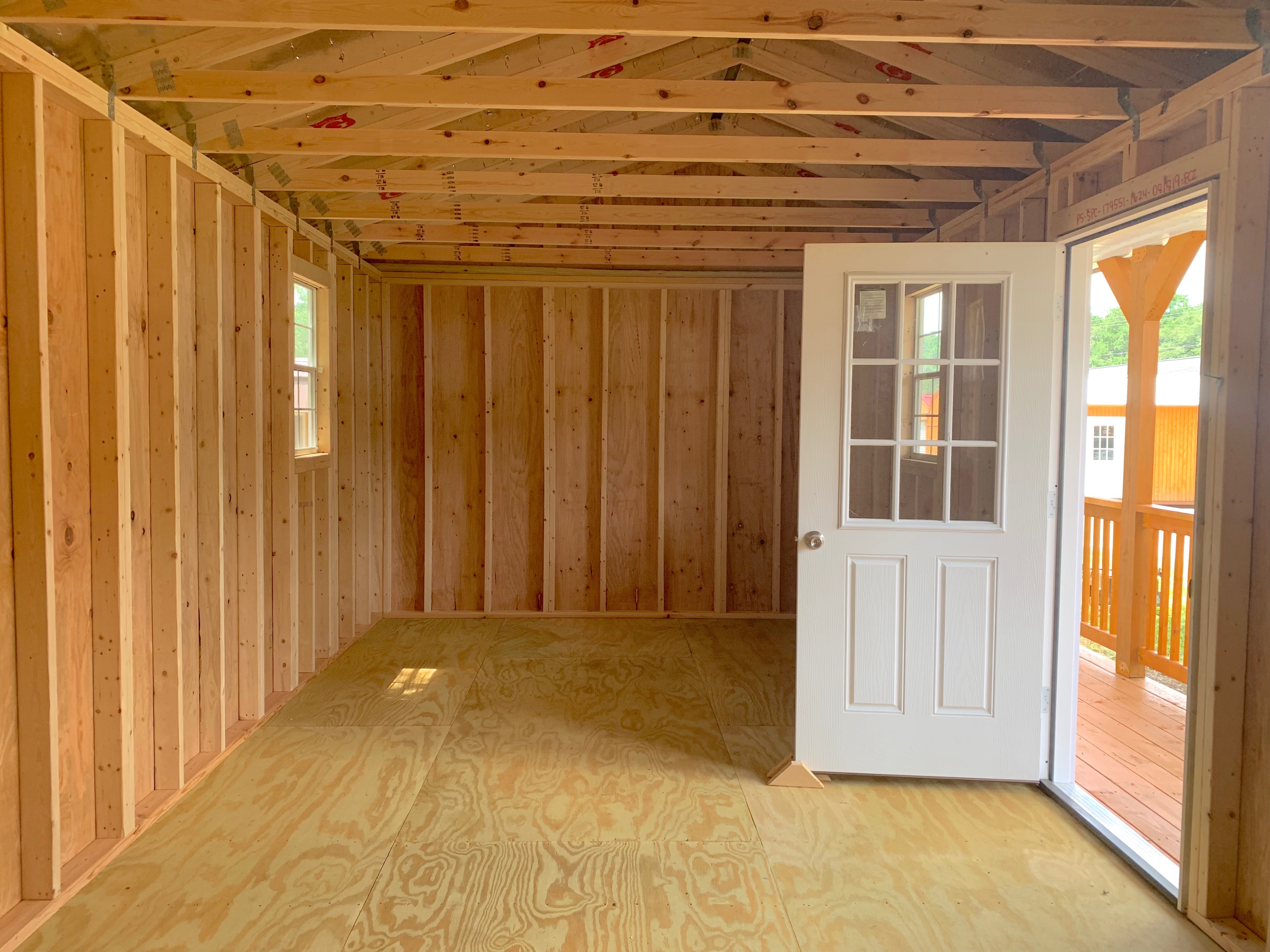 prefabricated shed kit modern-shed kit: 12' x 16