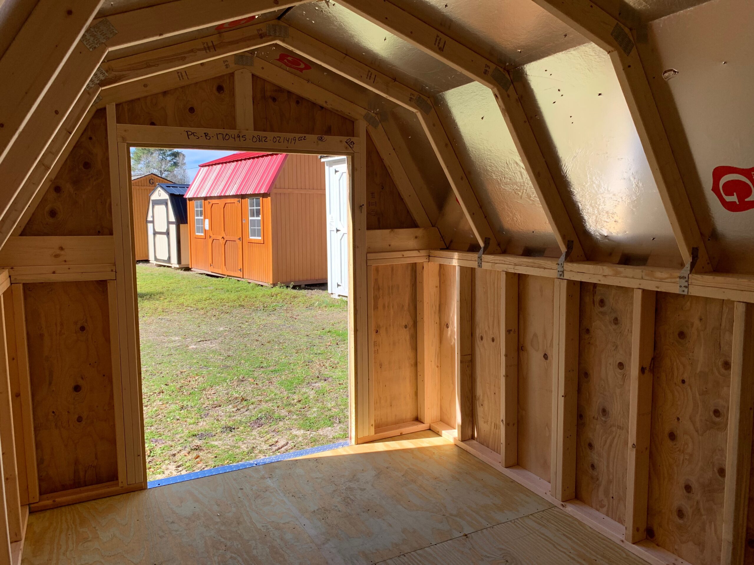 Storage Buildings For Sale In Charleston Sc 16x40 Corner Porch Cabin