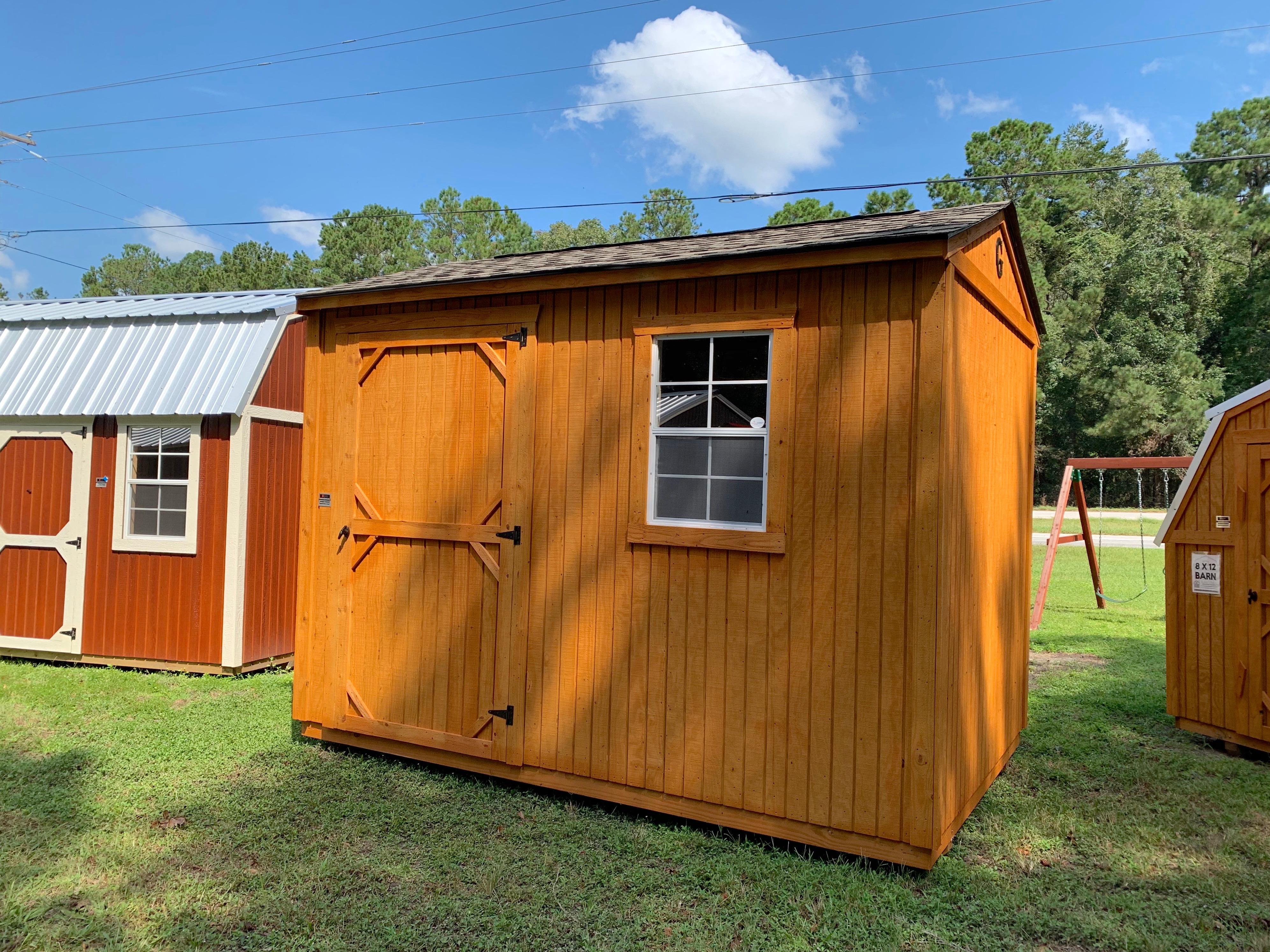 8x12 garden shed - ravenel buildings