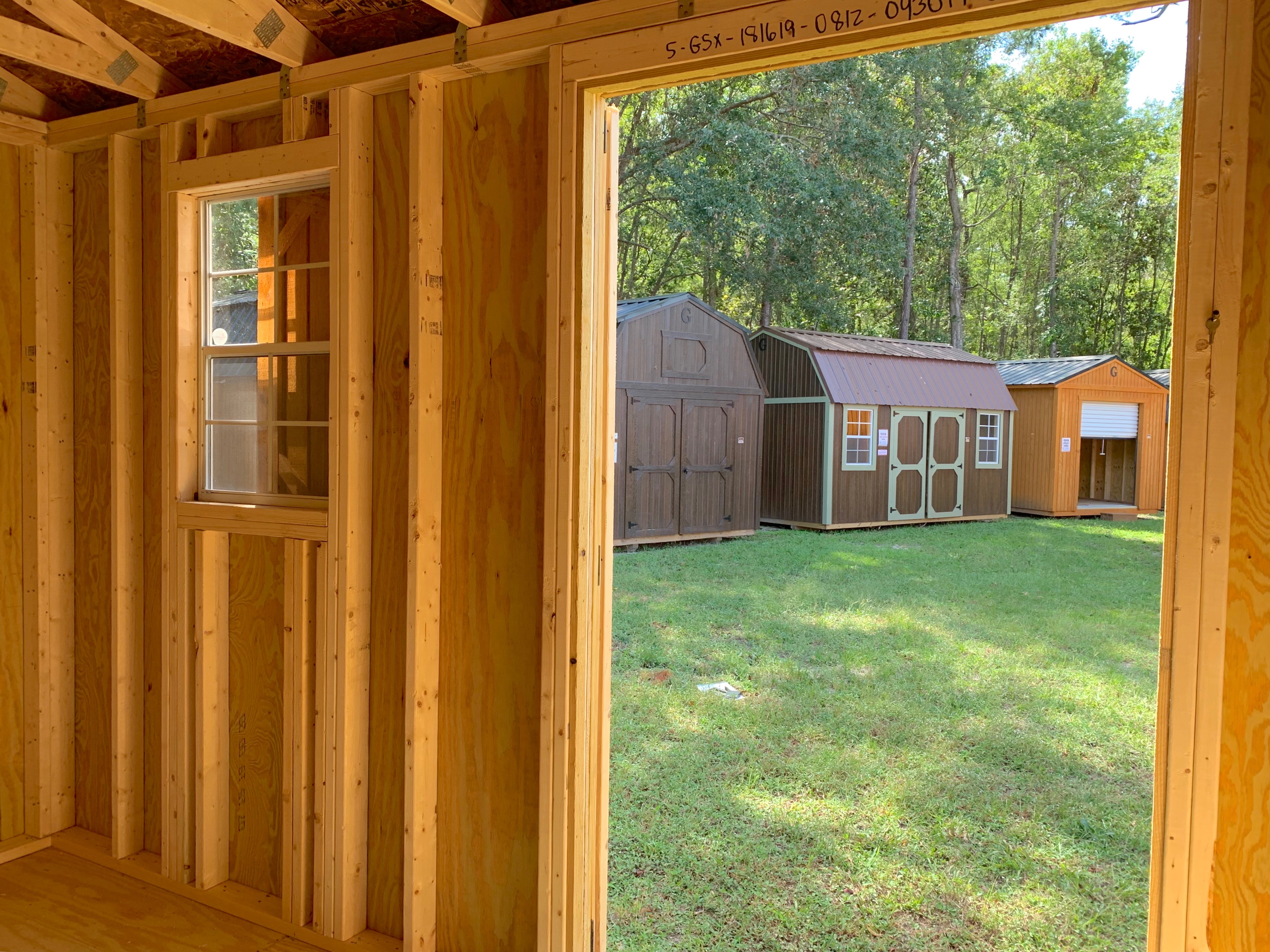 8x12 garden shed - ravenel buildings