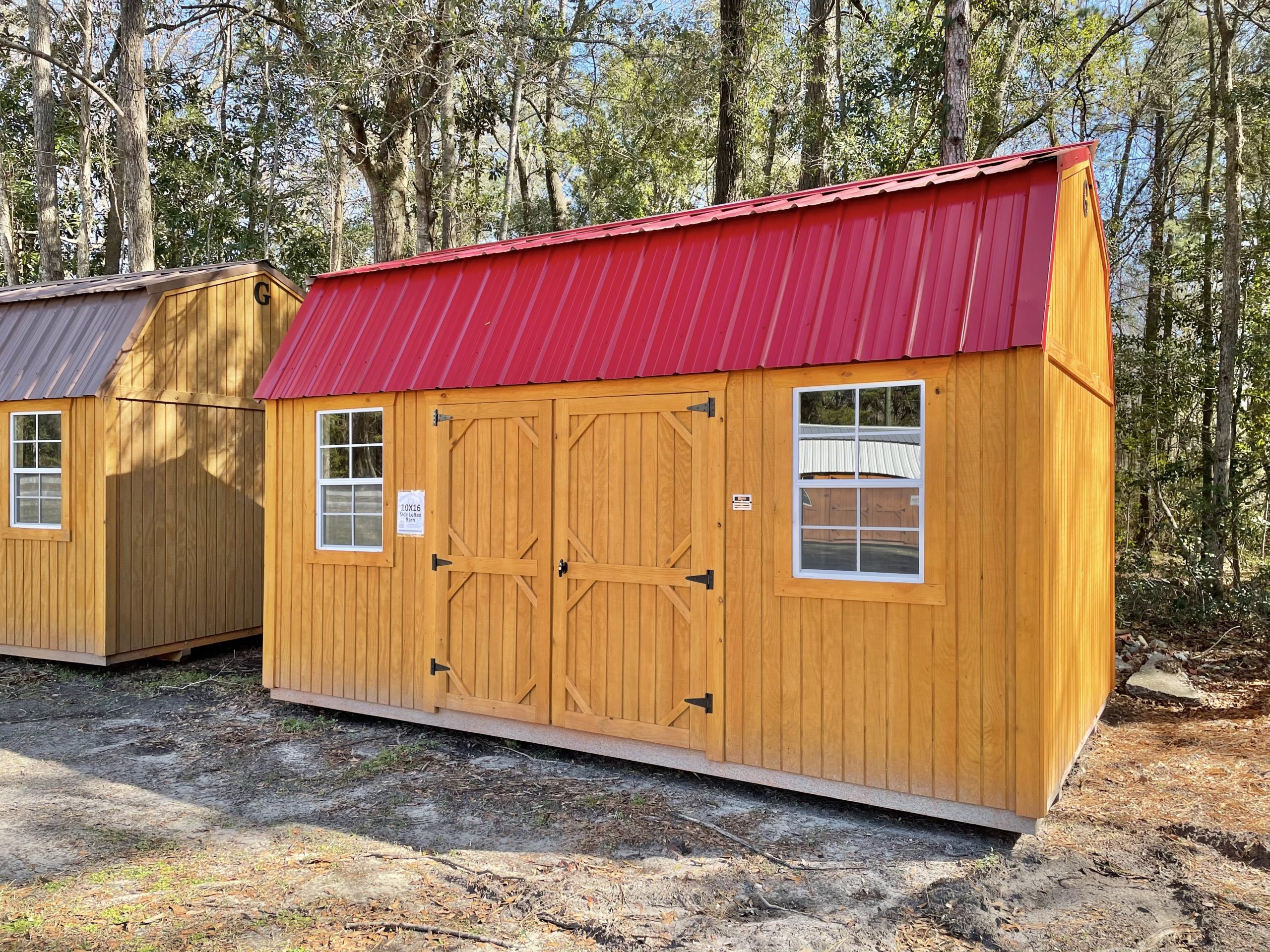 10×16 Side Lofted Barn