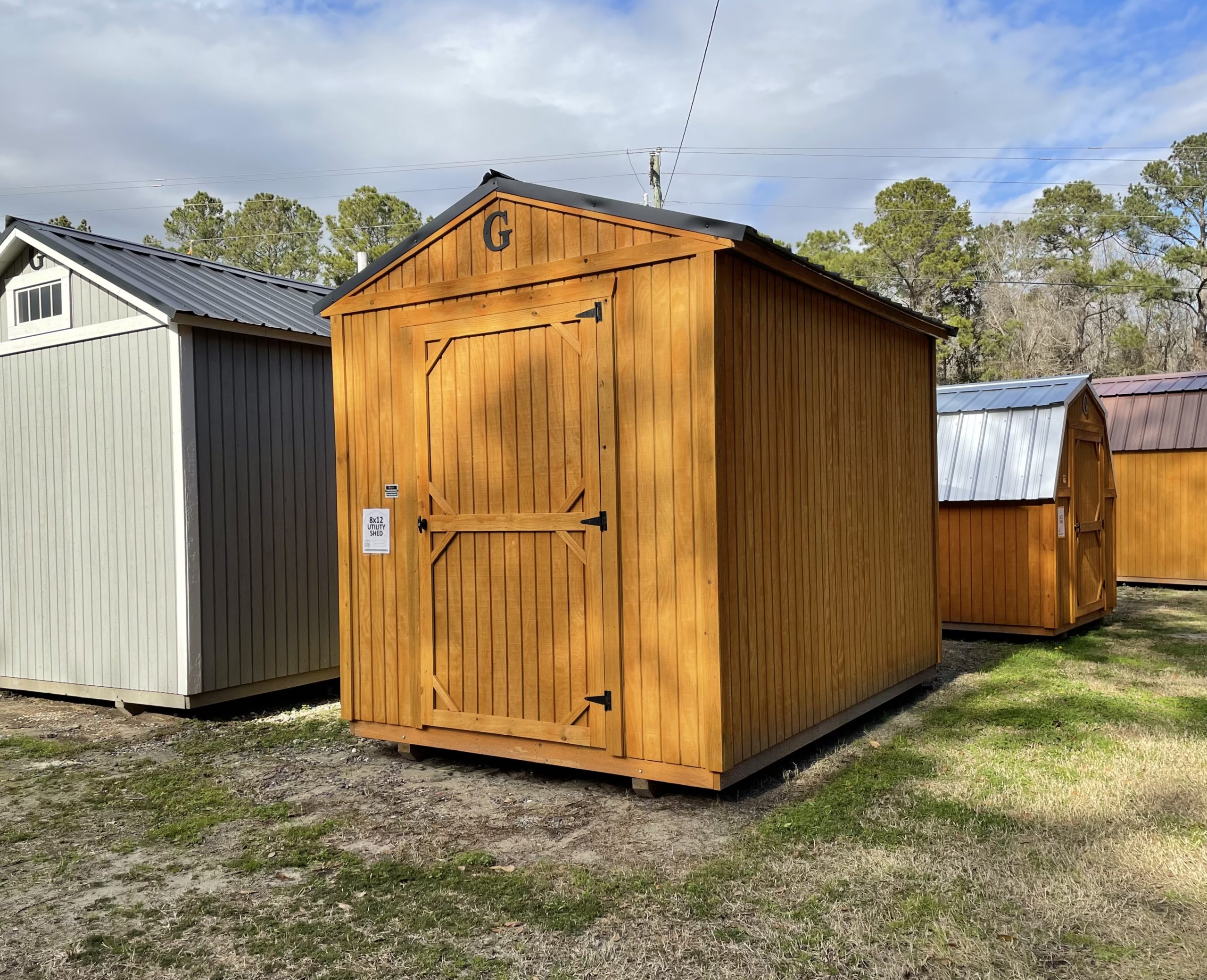8×12 Utility Shed