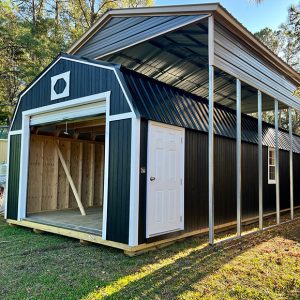 14x36 Lofted Barn Garage